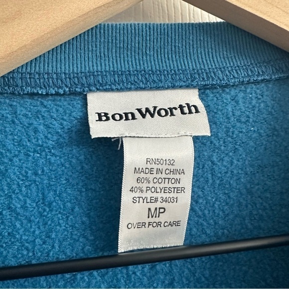 Vintage Sweater Cardigan Grandma Embroidered Bird Animal Kawaii Medium Petite - Picture 6 of 7